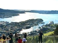 Blåtur til Fløyen i strålende sommervær!