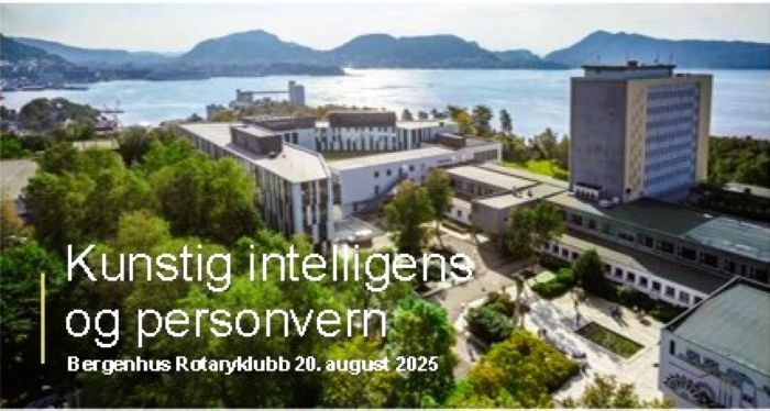 Kunstig intelligens og personvern!