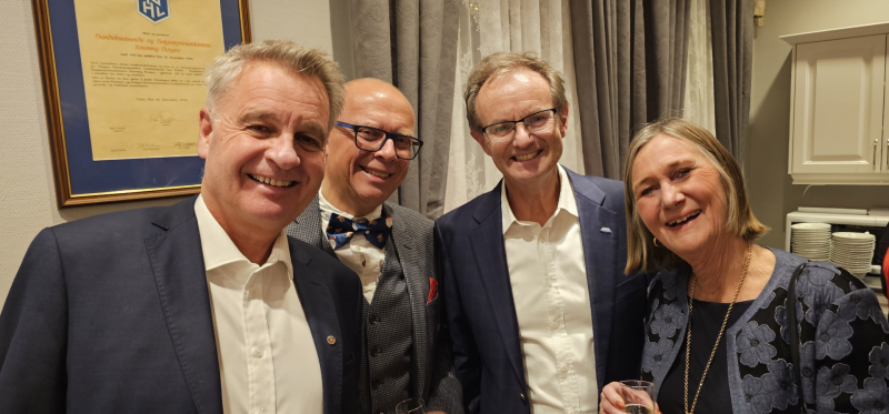 Flott julemiddag med god mat og god stemning!